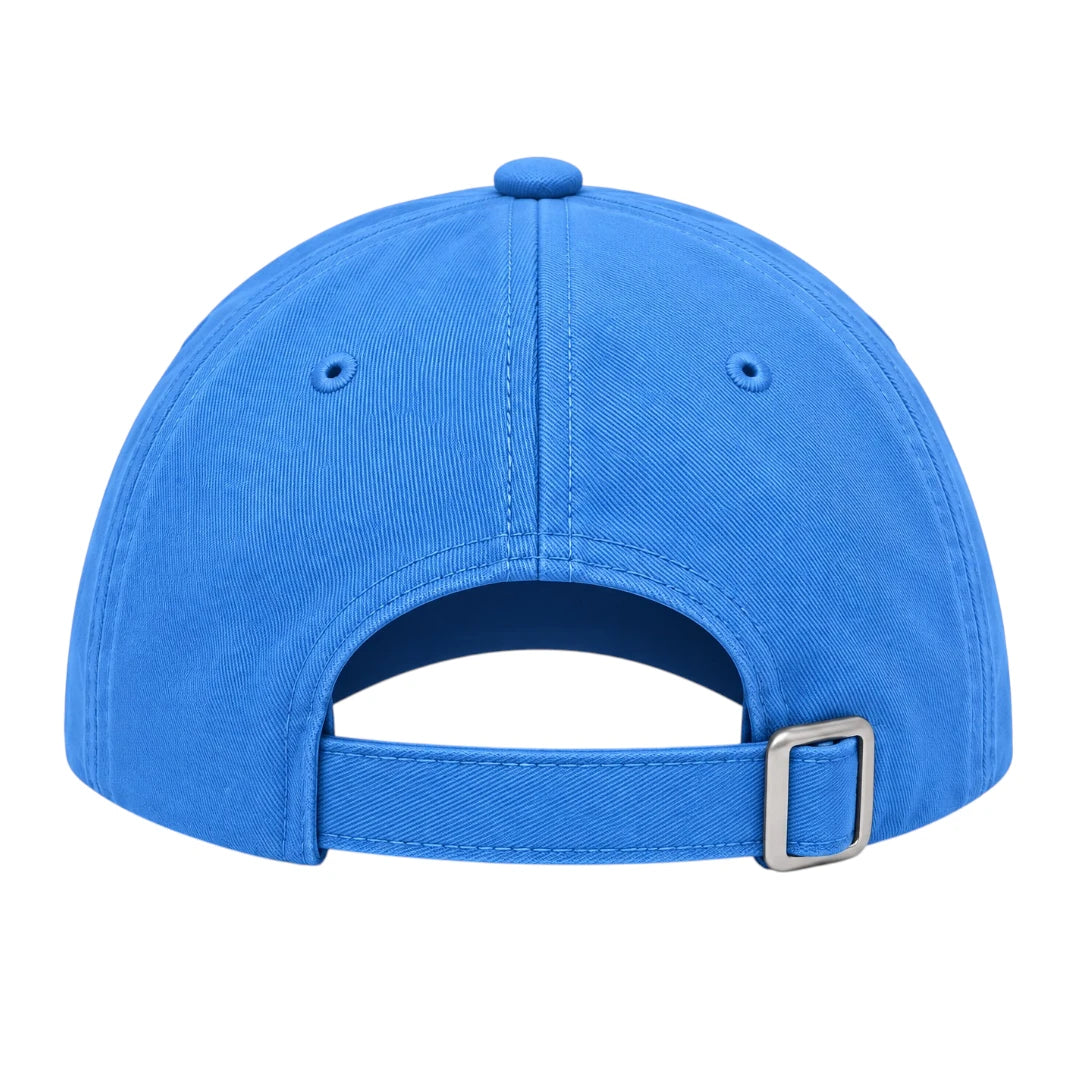 Minur Classic Blue Baseball Cap with Curved Brim