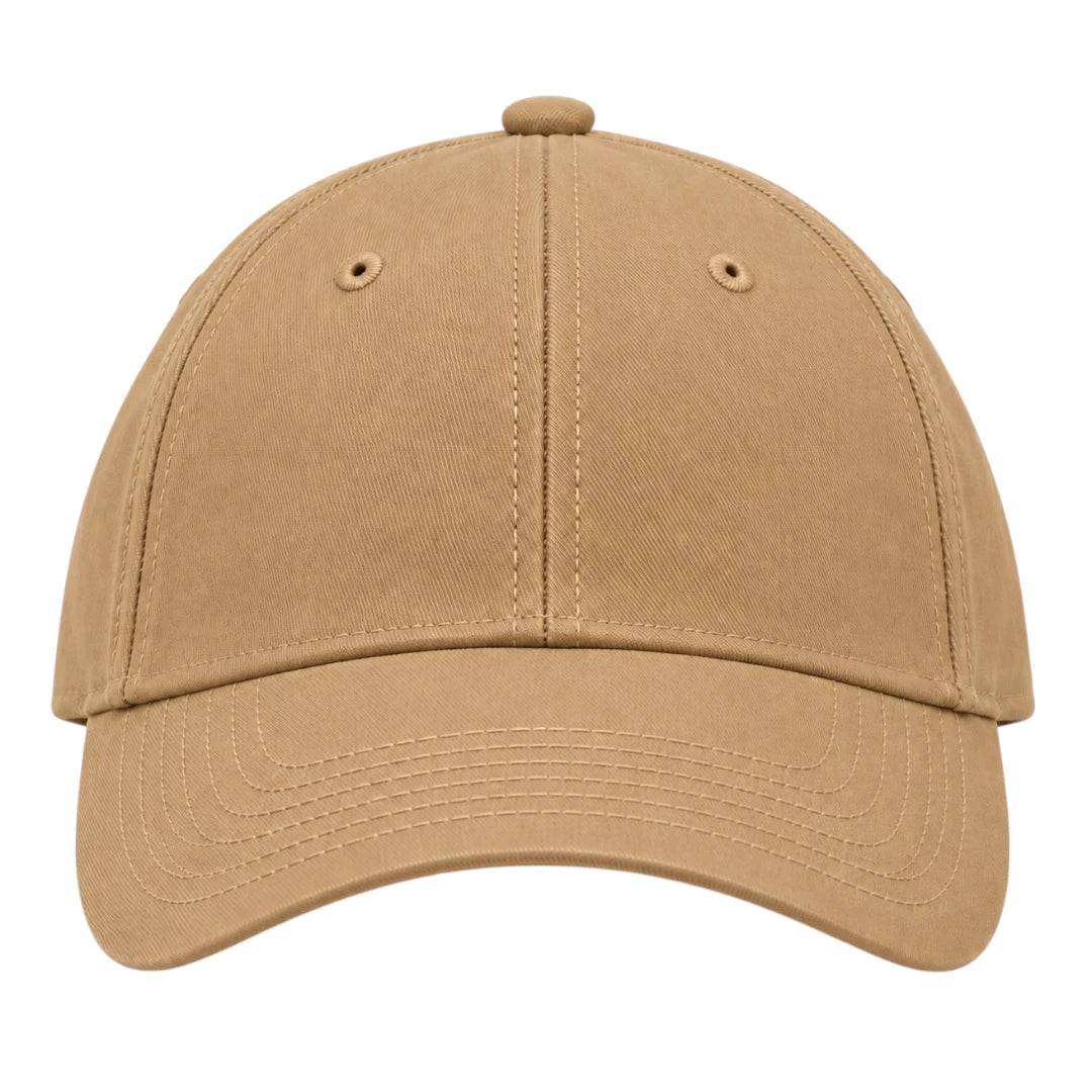Minur Classic Brown Baseball Cap with Adjustable Strap