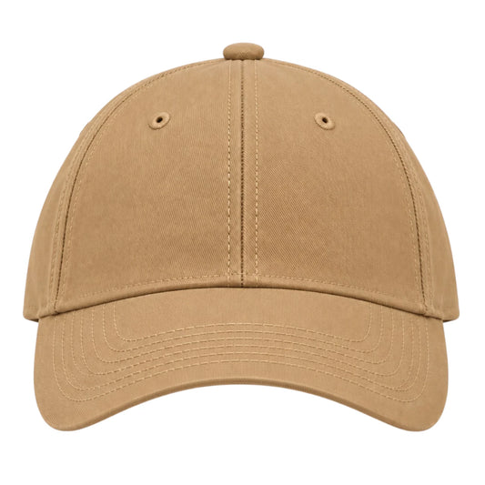 Minur Classic Brown Baseball Cap with Adjustable Strap